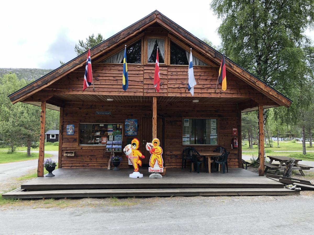 Tommerneset Camping Hotell Innhavet Exteriör bild